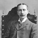 Black and white photo of Edward Angle, the father of orthodontics